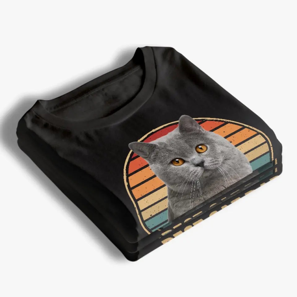 Photo personnalisée « Nous pouvons arrêter le cycle des animaux » - T-shirt unisexe personnalisé pour chien et chat, sweat à capuche, sweat-shirt - Fête des Pères, cadeau pour les propriétaires d'animaux et les amoureux des animaux