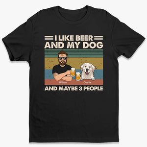 Un petit chien va t'aimer - T-shirt unisexe personnalisé, sweat à capuche, sweat-shirt - Fête des Pères, cadeau pour les propriétaires d'animaux et les amoureux des animaux