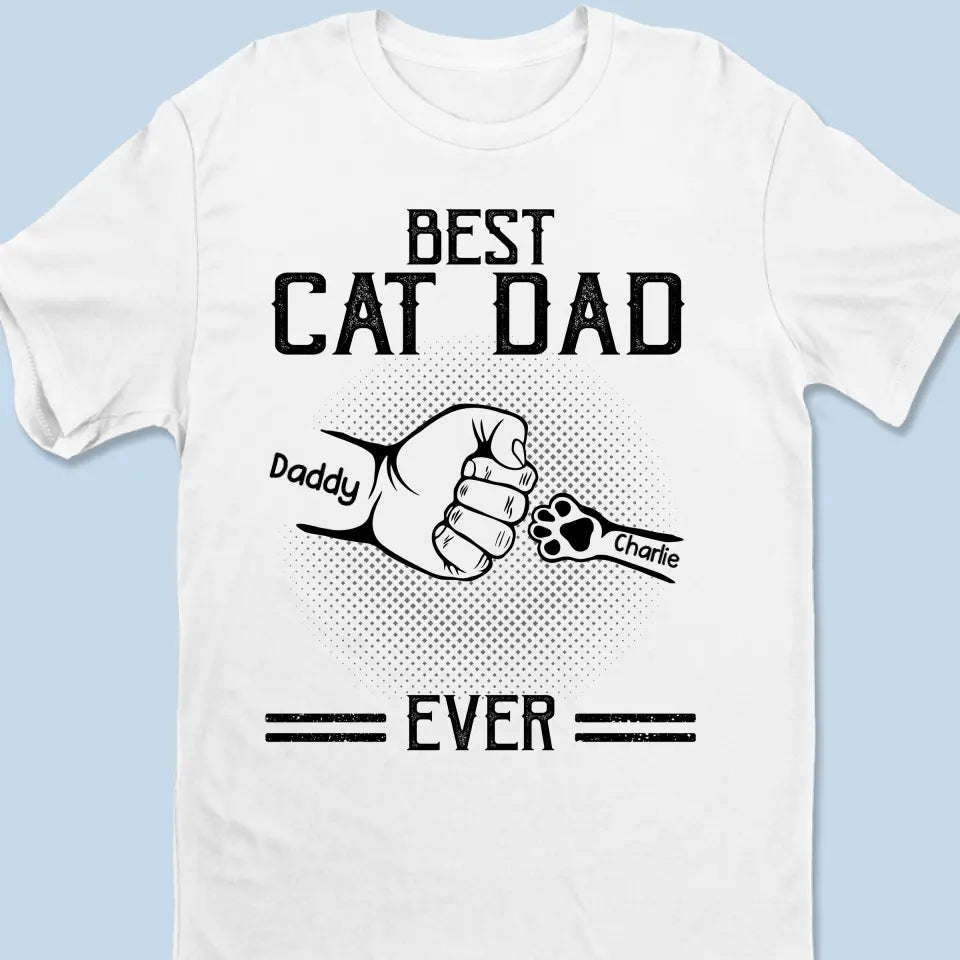 Nos animaux de compagnie sont notre famille - T-shirt unisexe personnalisé pour chien et chat, sweat à capuche, sweat-shirt - Fête des pères, cadeau pour les propriétaires d'animaux et les amoureux des animaux