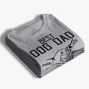 Nos animaux de compagnie sont notre famille - T-shirt unisexe personnalisé pour chien et chat, sweat à capuche, sweat-shirt - Fête des pères, cadeau pour les propriétaires d'animaux et les amoureux des animaux