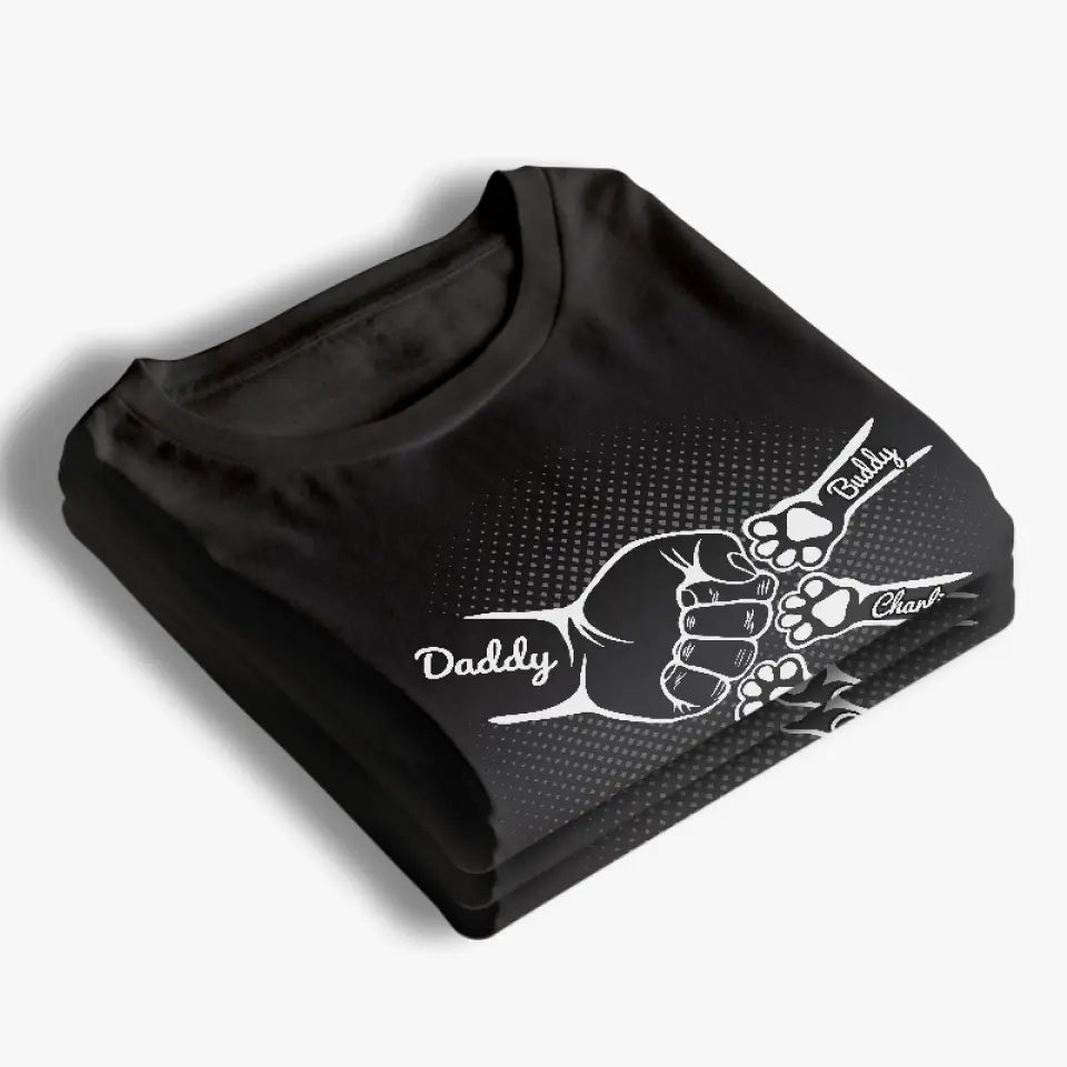 Ma famille, c'est ma vie - T-shirt unisexe personnalisé pour chien et chat, sweat à capuche, sweat-shirt - Fête des Pères, cadeau pour les propriétaires d'animaux et les amoureux des animaux