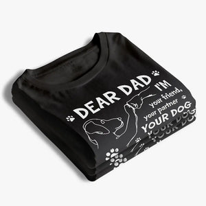 Jusqu'au dernier battement de mon cœur - T-shirt unisexe personnalisé pour chien, sweat à capuche, sweat-shirt - Fête des pères, cadeau pour les propriétaires d'animaux et les amoureux des animaux