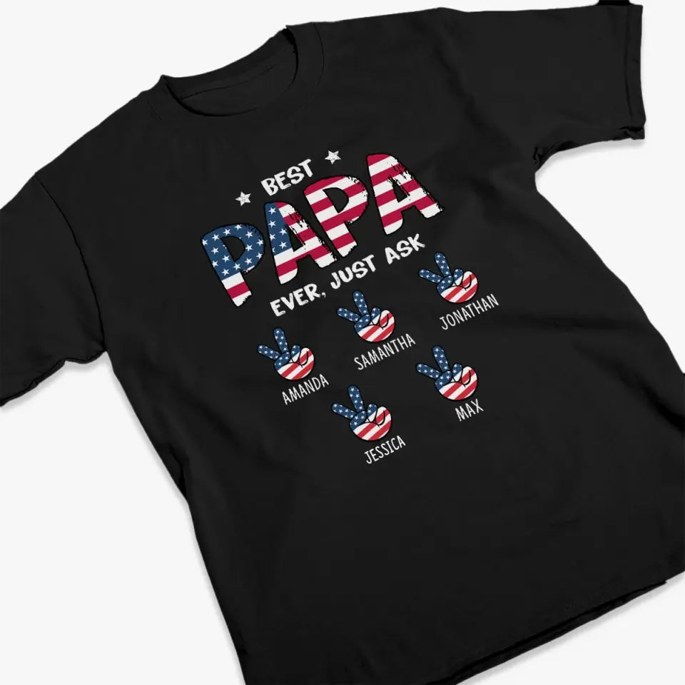 Tu es toujours génial pour nous - T-shirt unisexe personnalisé pour la famille, sweat à capuche, sweat-shirt - Fête des pères, cadeau pour papa, grand-père