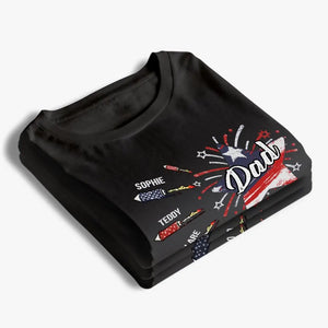 Tu es le cœur de notre maison - T-shirt unisexe personnalisé, sweat à capuche, sweat-shirt - Fête des pères, cadeau pour papa, grand-père