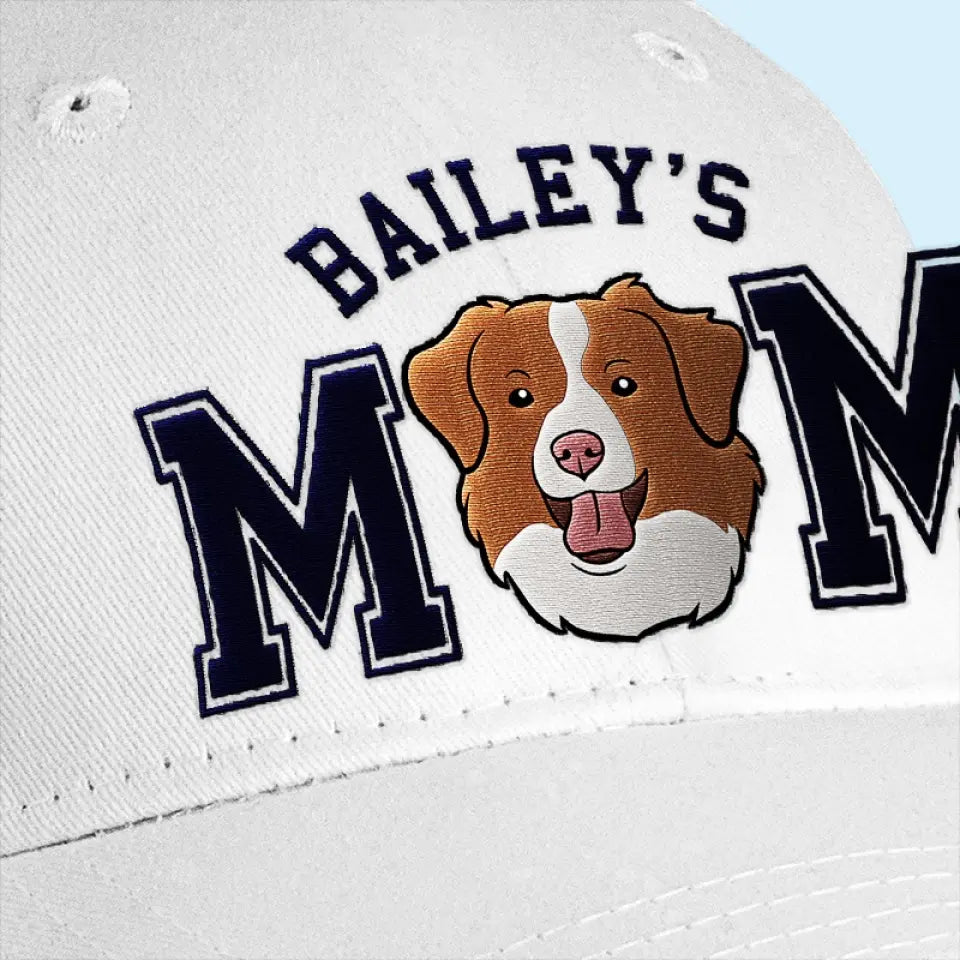 Photo personnalisée : Les yeux d'un animal ont du pouvoir - Casquette brodée personnalisée pour chien et chat - Cadeau pour propriétaires et amoureux des animaux