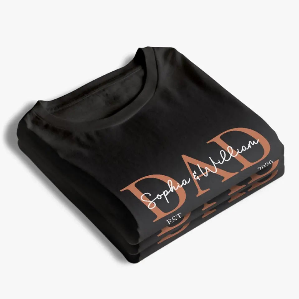 Les Gardiens de nos rêves d'enfance - T-shirt, sweat à capuche et sweat-shirt unisexe personnalisé pour la famille - Cadeau pour papa