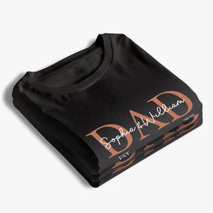 Les Gardiens de nos rêves d'enfance - T-shirt, sweat à capuche et sweat-shirt unisexe personnalisé pour la famille - Cadeau pour papa