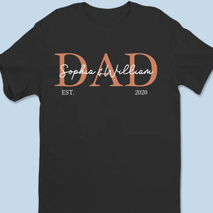 Les Gardiens de nos rêves d'enfance - T-shirt, sweat à capuche et sweat-shirt unisexe personnalisé pour la famille - Cadeau pour papa