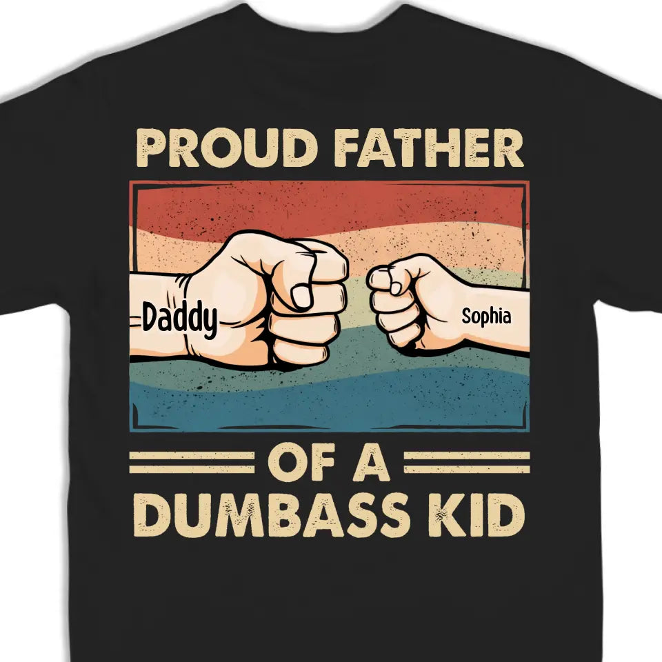 Les meilleurs pères ont les cœurs les plus doux et les plus adorables - T-shirt unisexe personnalisé imprimé au dos pour la famille, sweat à capuche, sweat-shirt - Fête des pères, cadeau pour papa, grand-père
