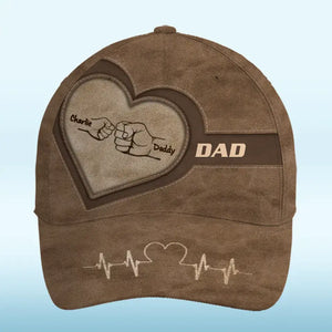 Merci d'être toujours avec moi - Chapeau personnalisé familial, casquette classique à imprimé intégral - Fête des pères, cadeau pour papa, grand-père