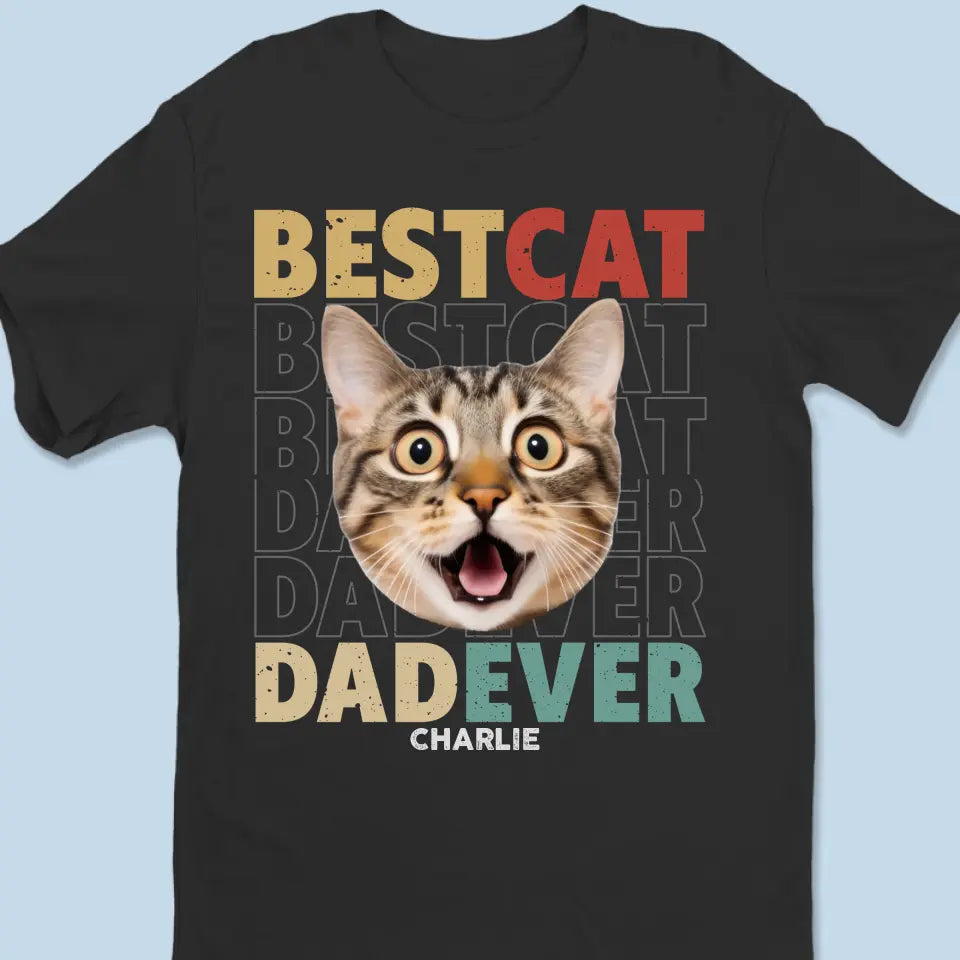 T-shirt unisexe personnalisé avec photo de poils d'animaux, je m'en fiche ! Chien et chat, sweat à capuche, sweat-shirt personnalisé ! Fête des Pères, cadeau pour les propriétaires et les amoureux des animaux.