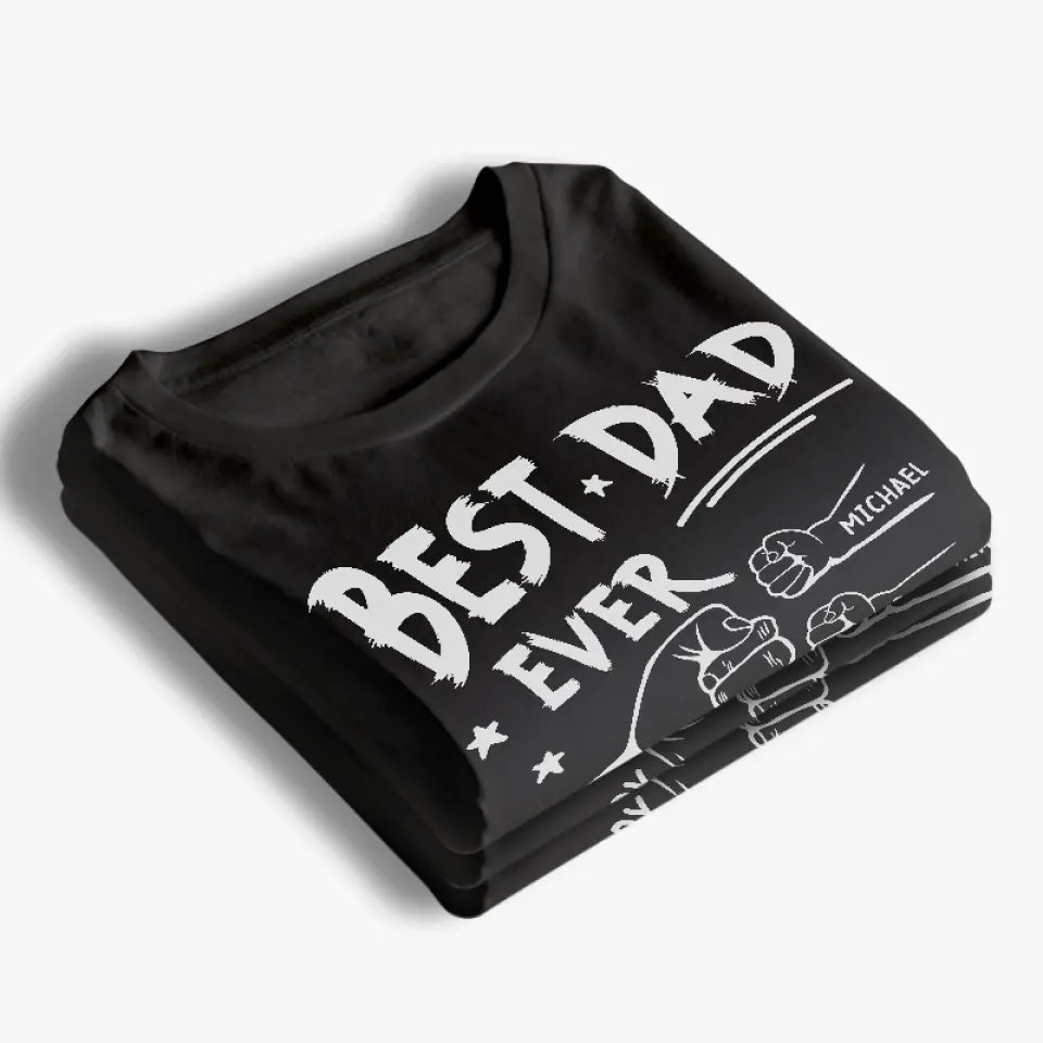 Ce papa génial appartient à - T-shirt unisexe personnalisé, sweat à capuche, sweat-shirt - Fête des pères, cadeau pour papa