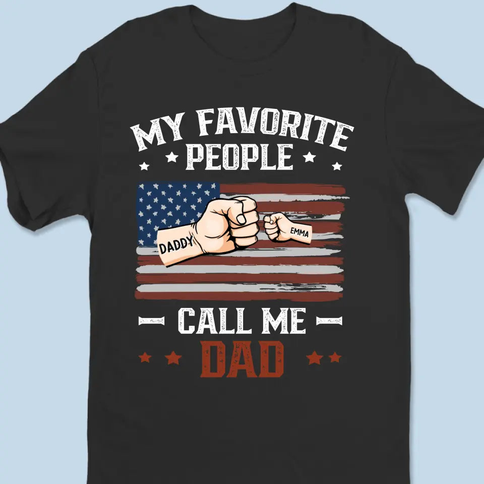 Mon père, mon héros - T-shirt unisexe personnalisé pour la famille, sweat à capuche, sweat-shirt - 4 juillet, cadeau pour papa, grand-père