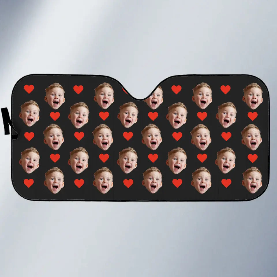 Aventures familiales personnalisées : créez les meilleurs souvenirs ! Pare-soleil personnalisé pour pare-brise de voiture, protection pour vitres de voiture ! Cadeau pour les membres de la famille.