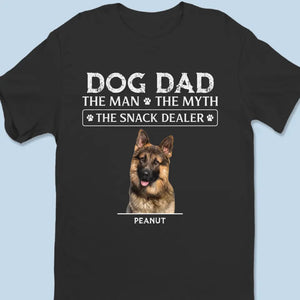 L'Homme, le Mythe, le Marchand de Snacks - T-shirt, sweat à capuche, sweat-shirt unisexe personnalisé pour chien et chat - Nouveauté, cadeau pour les propriétaires d'animaux, les amoureux des animaux AMZ