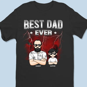 Je suis béni d'avoir à la fois un père et un ami en toi - T-shirt unisexe personnalisé, sweat à capuche, sweat-shirt - Fête des pères, cadeau pour papa, grand-père