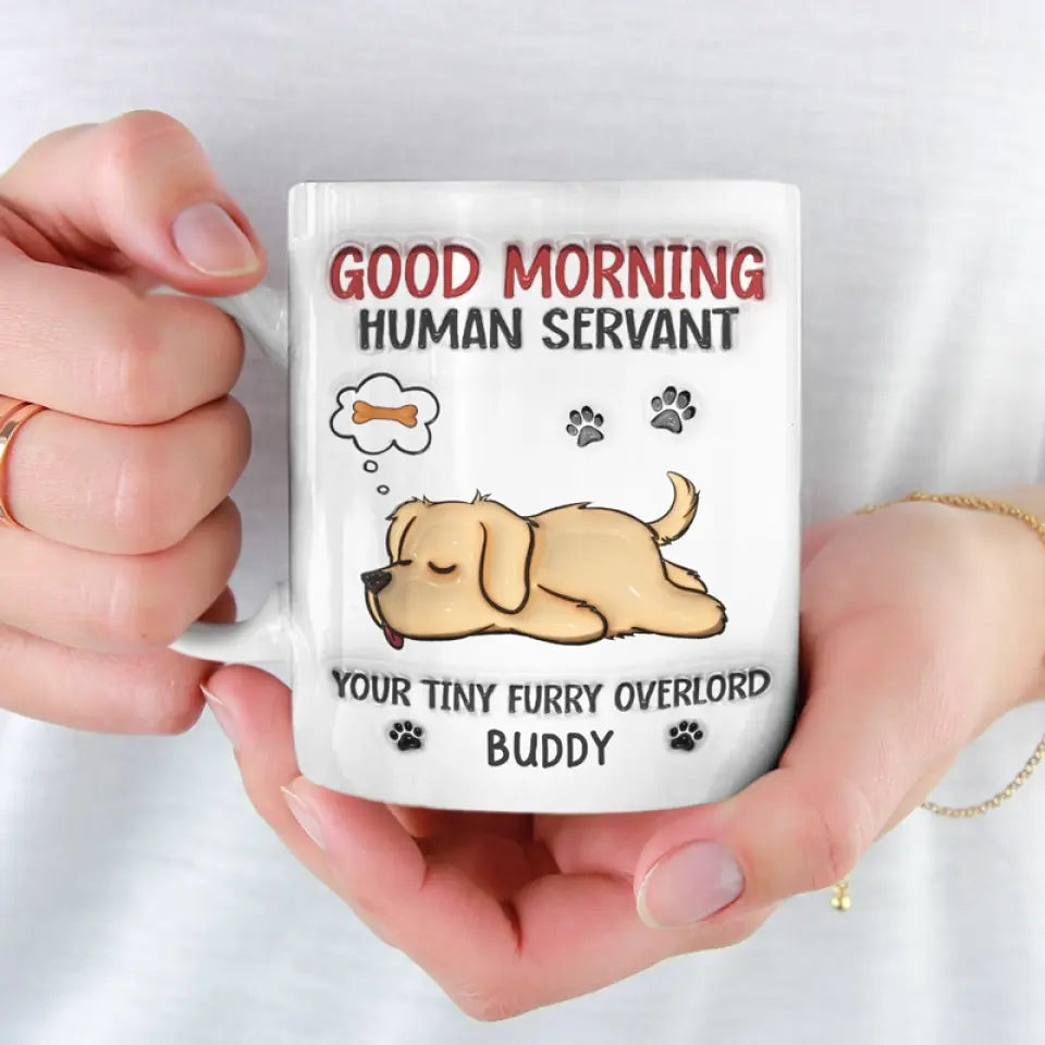Chaque chien a son jour - Mug personnalisé avec effet gonflé 3D - Cadeau pour les propriétaires d'animaux et les amoureux des animaux