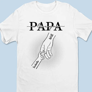Merci papa, on t'aime - T-shirt unisexe personnalisé pour la famille, sweat à capuche, sweat-shirt - Fête des pères, cadeau pour papa, grand-père