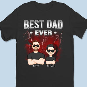 Fier père de plusieurs enfants - T-shirt unisexe personnalisé, sweat à capuche, sweat-shirt - Fête des pères, cadeau pour papa, grand-père