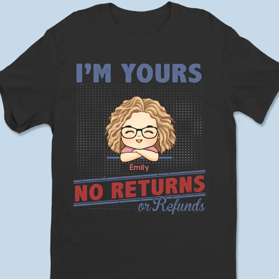 Nous sommes à vous, aucun retour n'est accepté ! T-shirt, sweat à capuche et sweat-shirt unisexe personnalisé pour la famille ! Cadeau pour les membres de la famille