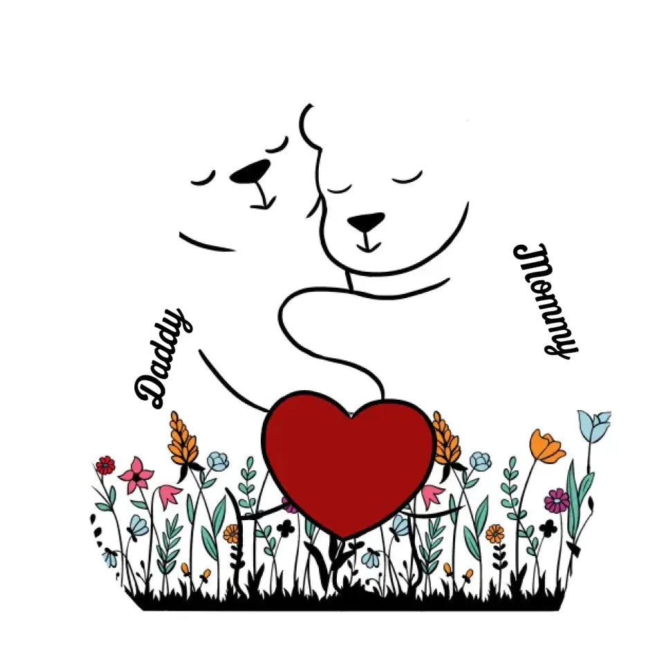 La famille n'est pas une chose importante, c'est tout - Puzzle d'art acrylique personnalisé en forme de famille - Sculptures d'animaux en acrylique, ornements de table en sculpture acrylique, décor sculpté - Cadeau pour les membres de la famille