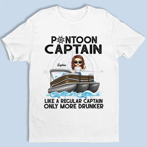 Réaliser son rêve de ponton - T-shirt, sweat à capuche et sweat-shirt unisexe personnalisé pour toute la famille - Cadeau pour les membres de la famille et les amateurs de ponton