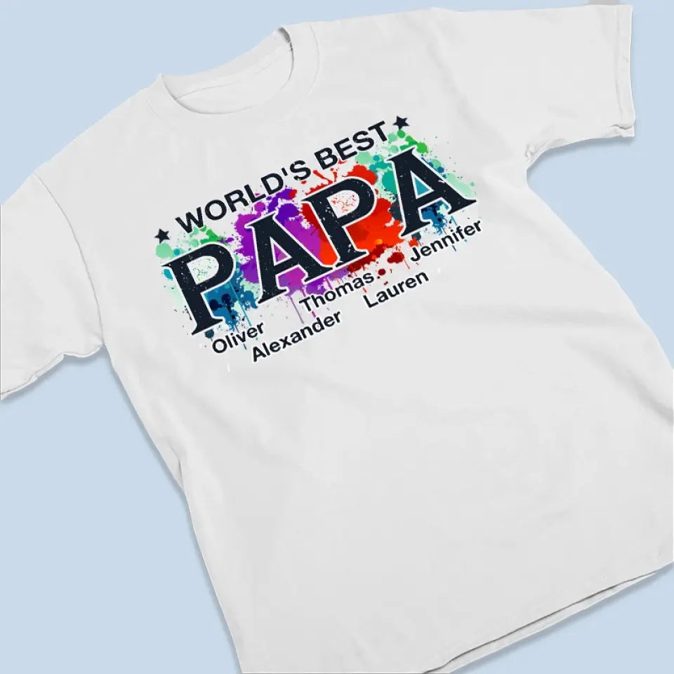 Tu es le héros de mon cœur - T-shirt unisexe personnalisé, sweat à capuche, sweat-shirt - Cadeau pour papa, grand-père