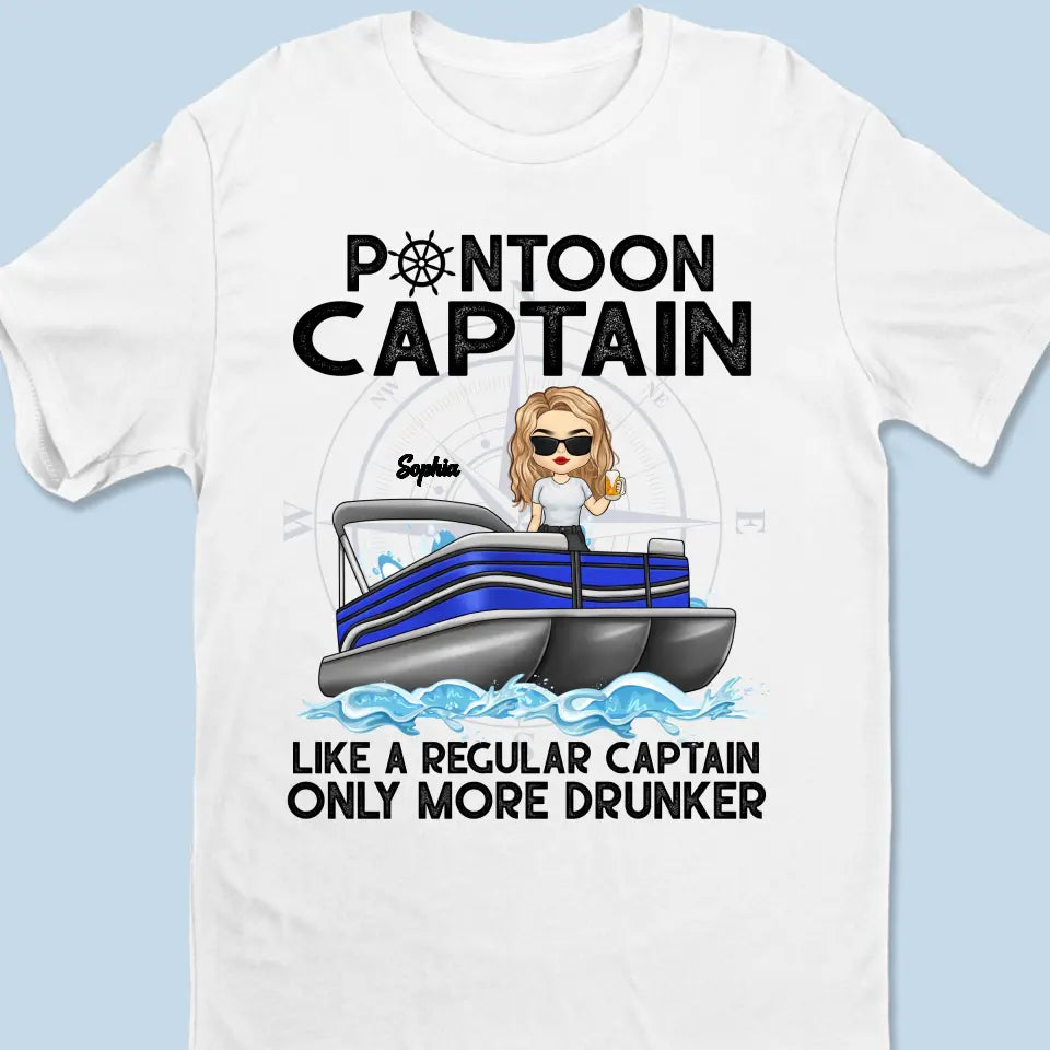 Réaliser son rêve de ponton - T-shirt, sweat à capuche et sweat-shirt unisexe personnalisé pour toute la famille - Cadeau pour les membres de la famille et les amateurs de ponton