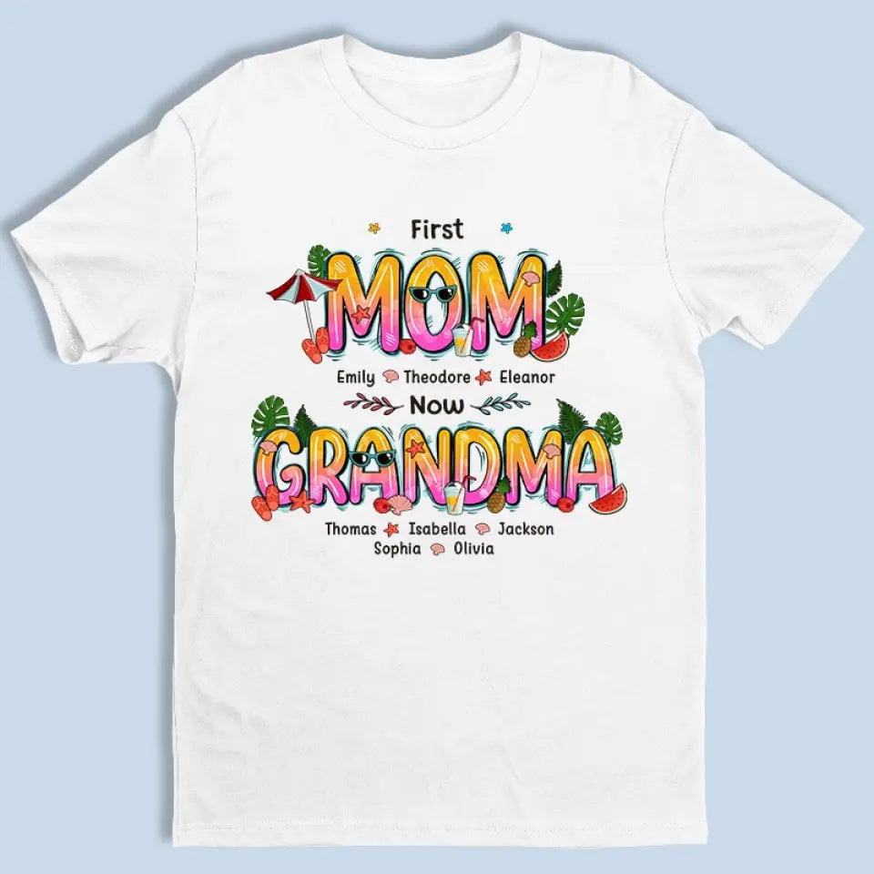 Une grand-mère est un câlin qui attend d'arriver - T-shirt unisexe personnalisé pour la famille, sweat à capuche, sweat-shirt - Cadeau pour maman, grand-mère