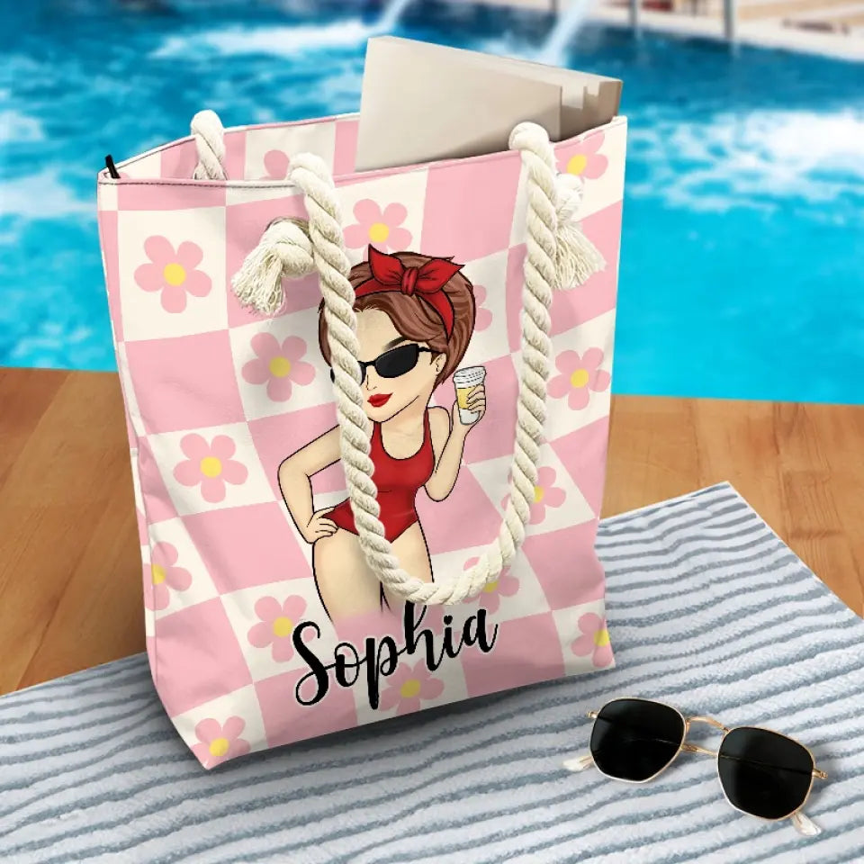 Vive l'été ! Sac de plage personnalisé pour meilleure amie ! Cadeau de vacances d'été pour les meilleures amies, les meilleures amies et les sœurs.