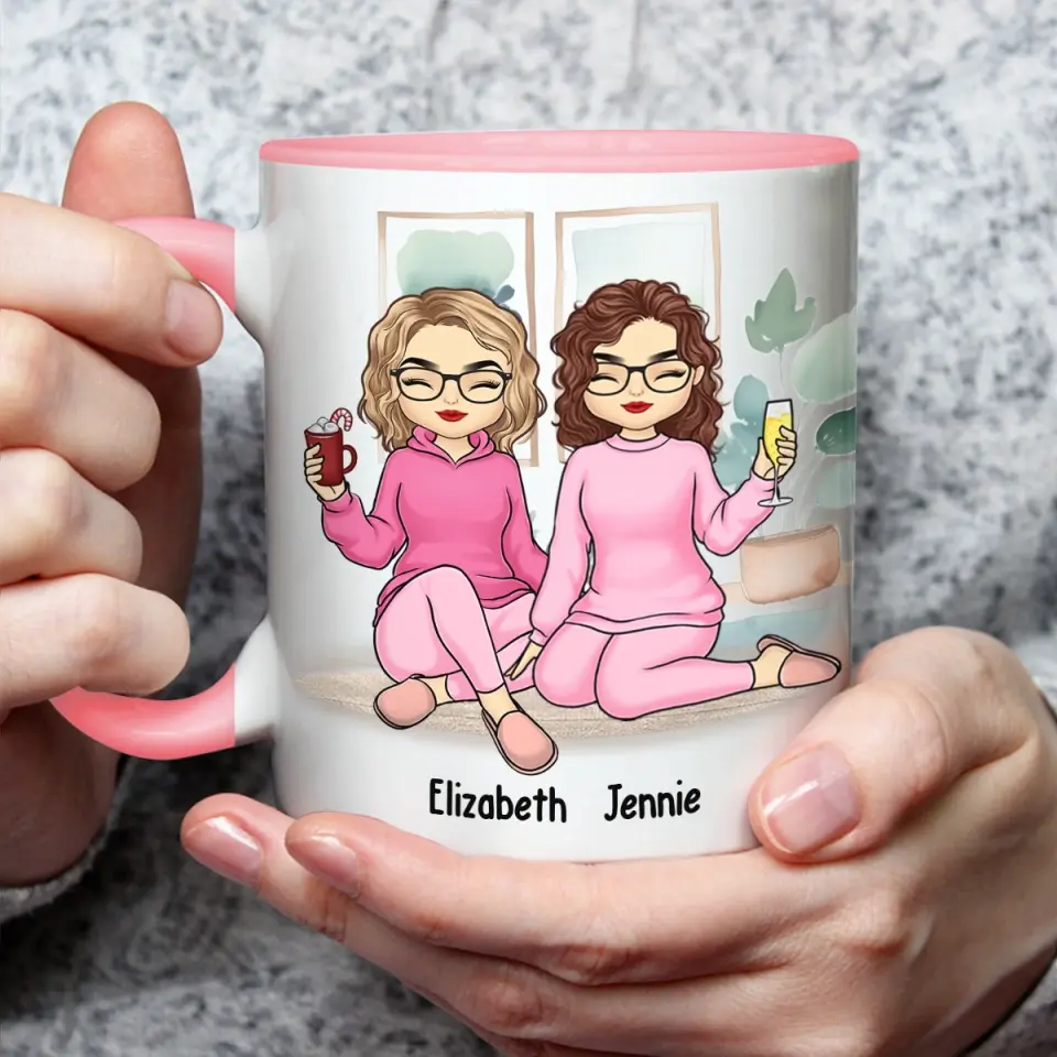 Prenons un café ensemble - Tasse personnalisée avec accents personnalisés - Cadeau pour meilleures amies, meilleures amies, sœurs
