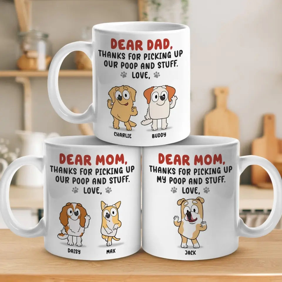 Les chiots sont enveloppés de fourrure et sont aimés ! Mug personnalisé pour chien ! Cadeau pour les propriétaires et les amoureux des animaux.