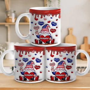 Chaque maison a besoin d'une grand-mère - Mug personnalisé avec effet gonflé en 3D - Cadeau pour maman, grand-mère