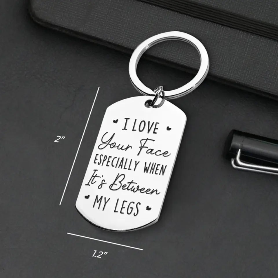 Avec toi, chaque instant est un conte de fées - Porte-clés personnalisé pour couple - Cadeau pour mari et femme, anniversaire