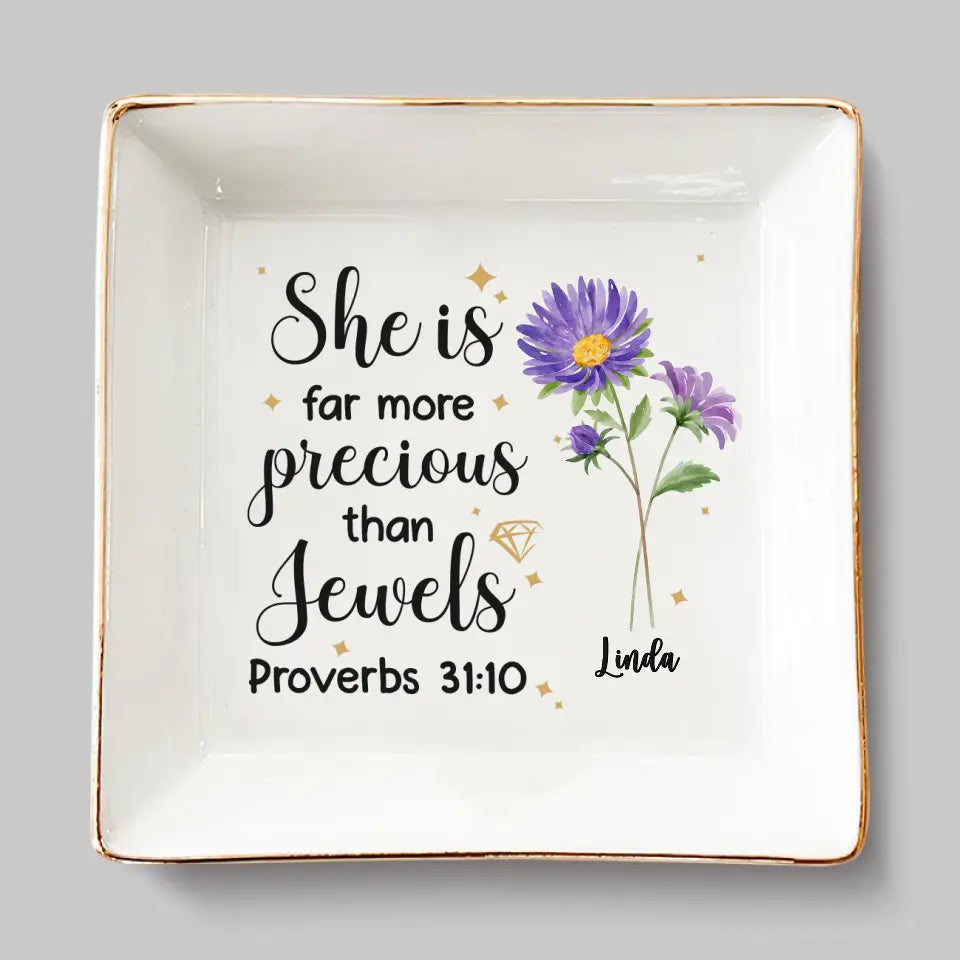 Les amis font fleurir la vie avec joie - Porte-bijoux personnalisé pour meilleure amie - Cadeau pour meilleures amies, meilleures amies, sœurs