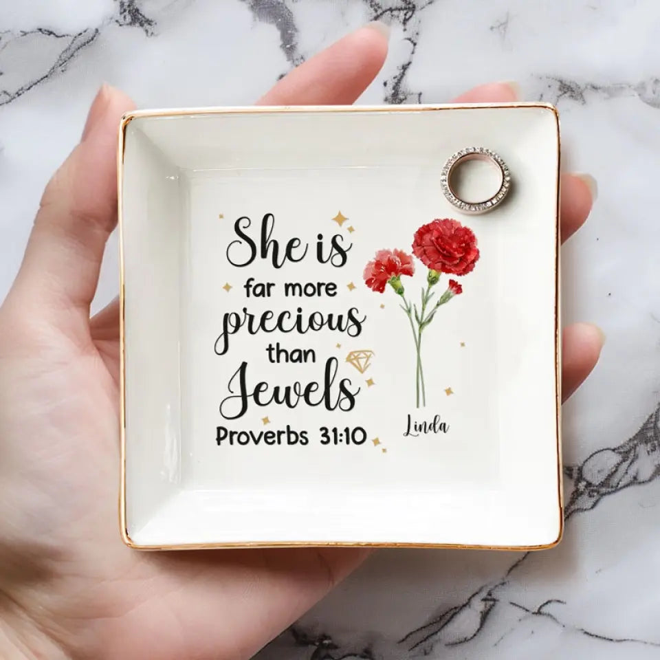 Les amis font fleurir la vie avec joie - Porte-bijoux personnalisé pour meilleure amie - Cadeau pour meilleures amies, meilleures amies, sœurs