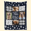 Custom Photo Blanket - Personalized Christmas Memorial Sympathy Gifts For Dogs, Cats - You Were My Favorite Hello And My Hardest Goodbye