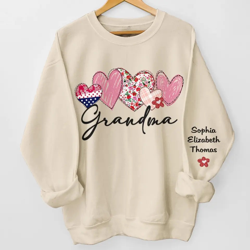 Les mamans rendent tout meilleur - Sweat-shirt unisexe personnalisé avec motif sur la manche - Cadeau pour maman et grand-mère