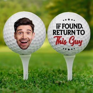 Photo personnalisée : la vie est meilleure quand on joue au golf ! Balle de golf personnalisée ! Cadeau pour les amateurs de sport et les joueurs.