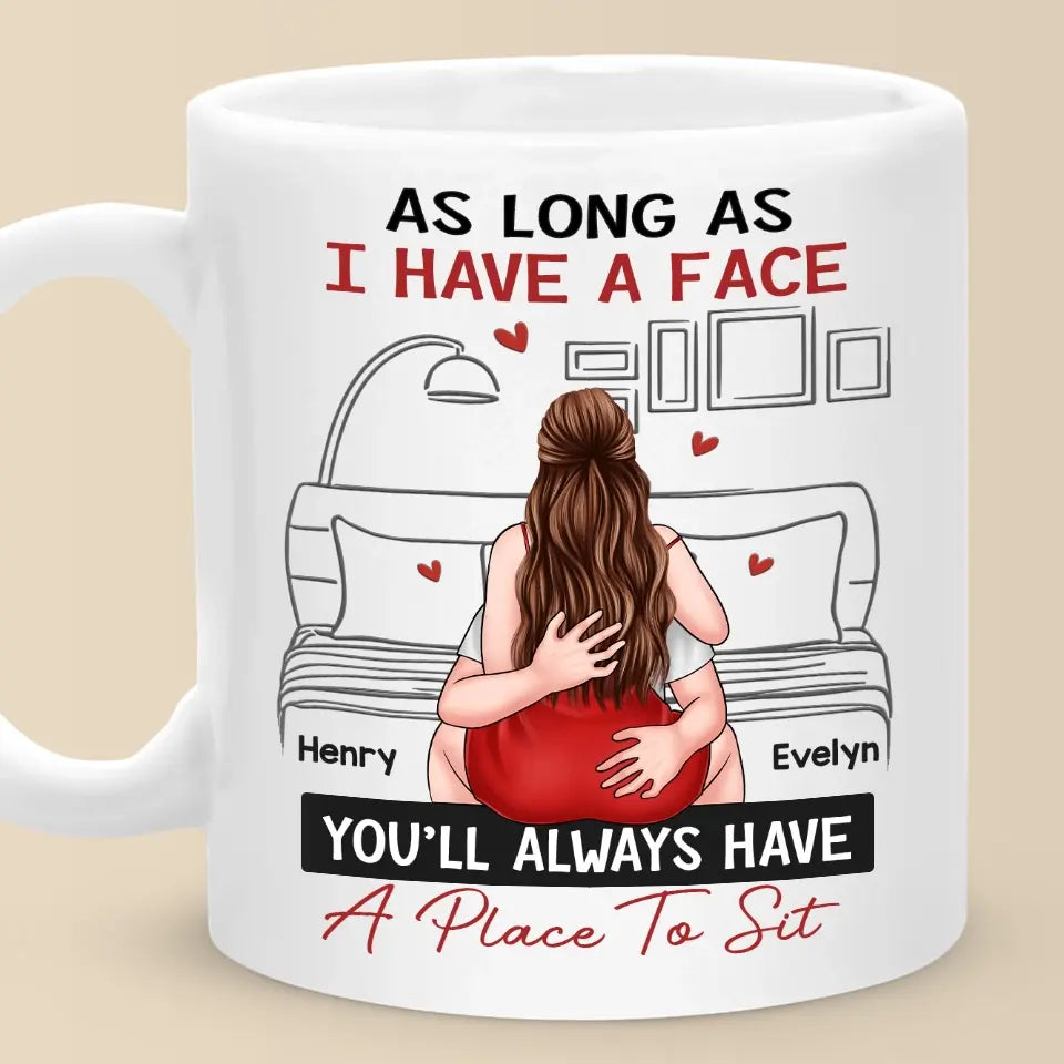 Deux cœurs, un lien éternel - Tasse personnalisée pour couple - Cadeau pour mari et femme, anniversaire