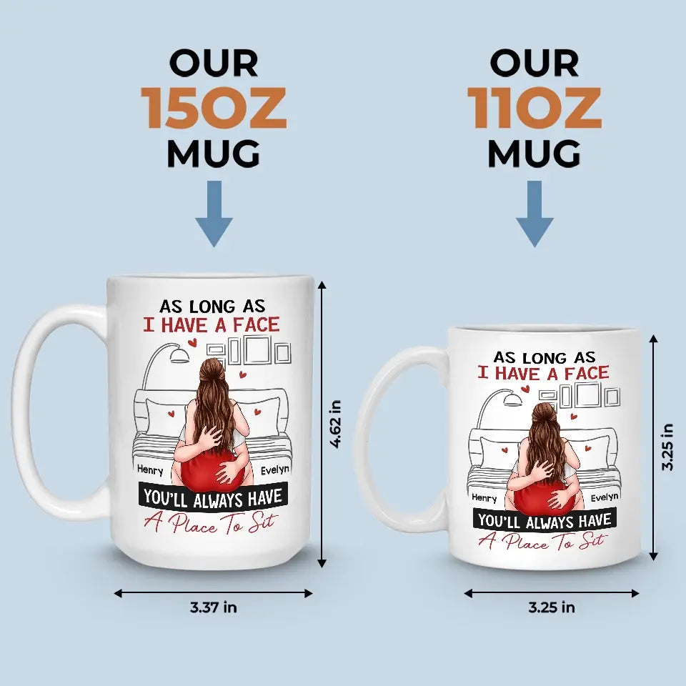 Deux cœurs, un lien éternel - Tasse personnalisée pour couple - Cadeau pour mari et femme, anniversaire