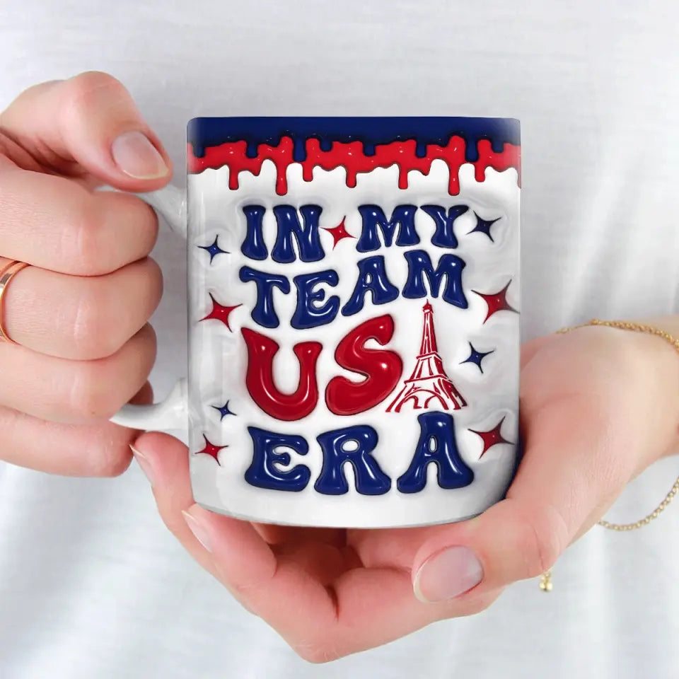 Gagner n'est pas tout, mais vouloir gagner l'est - Mug imprimé effet gonflable 3D des Jeux olympiques - Vacances olympiques, cadeau pour les membres de la famille, les meilleurs amis