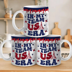 Gagner n'est pas tout, mais vouloir gagner l'est - Mug imprimé effet gonflable 3D des Jeux olympiques - Vacances olympiques, cadeau pour les membres de la famille, les meilleurs amis