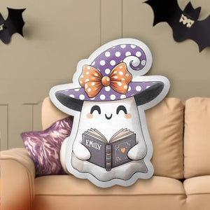 Trop mignon pour être effrayant - Coussin personnalisé pour la famille - Cadeau d'Halloween pour les membres de la famille