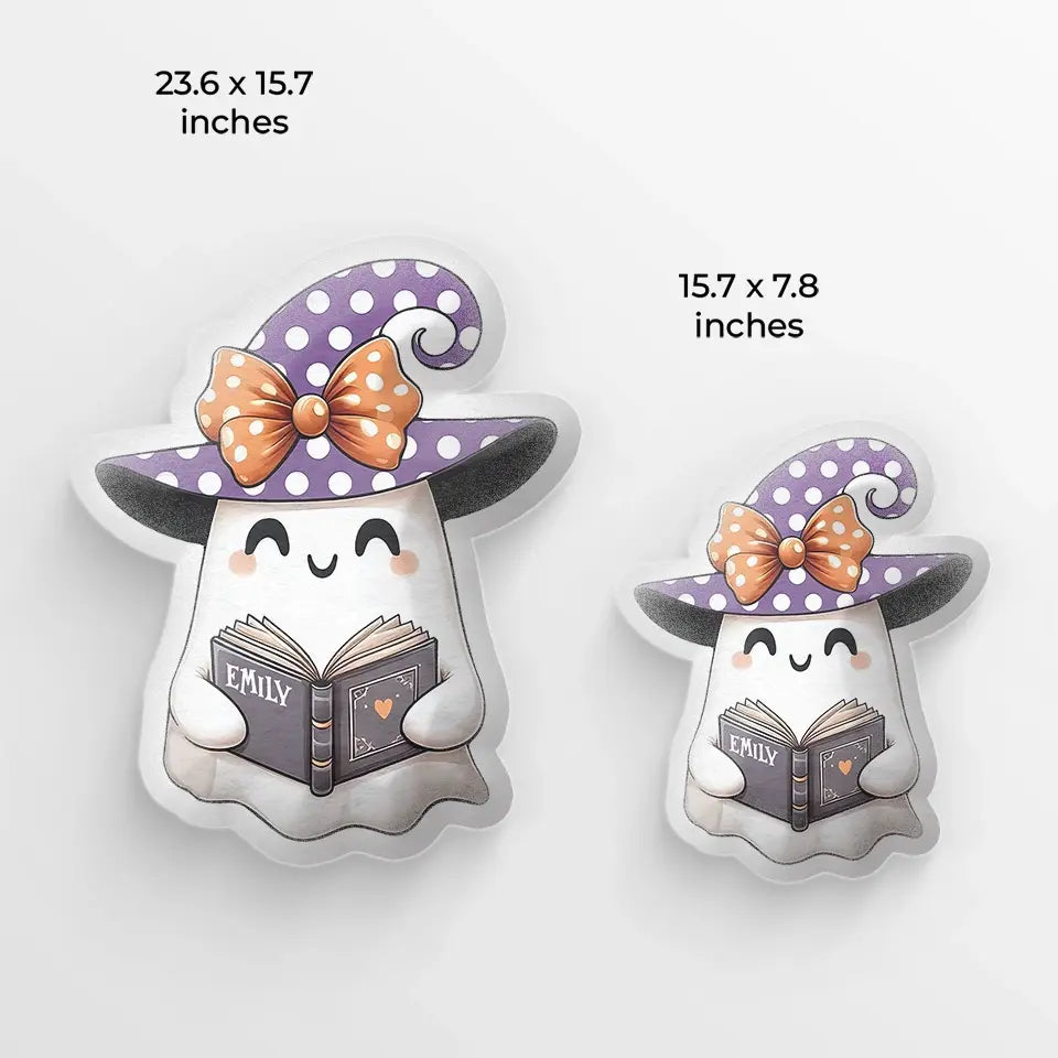 Trop mignon pour être effrayant - Coussin personnalisé pour la famille - Cadeau d'Halloween pour les membres de la famille