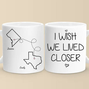 Notre amitié brille de mille feux - Mug personnalisé Bestie - Cadeau pour meilleures amies, meilleures amies, sœurs