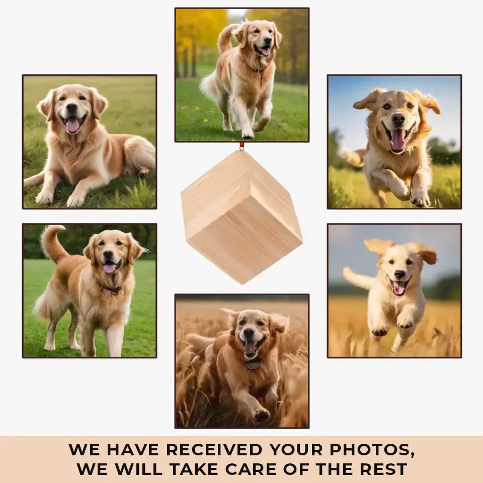 Photo personnalisée « Beaucoup de moments avec toi » – Ornement en bois personnalisé pour chien et chat – Cadeau de Noël pour les propriétaires et les amoureux des animaux