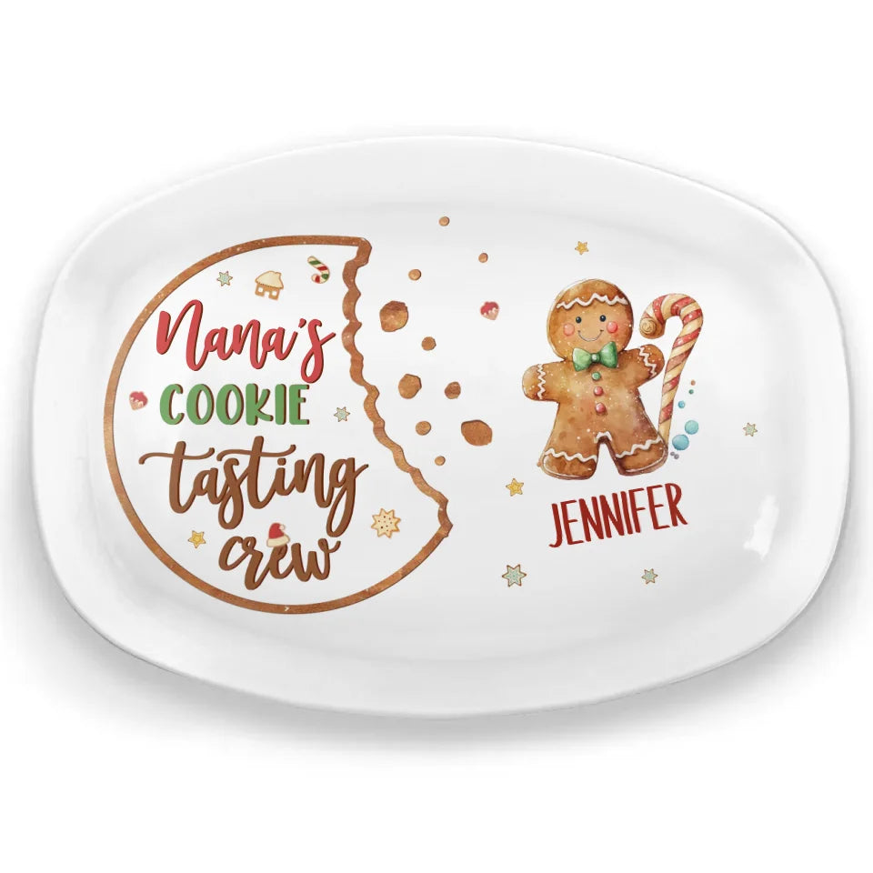 Le lot parfait de Nana - Plateau personnalisé familial - Cadeau de Noël pour maman et grand-mère