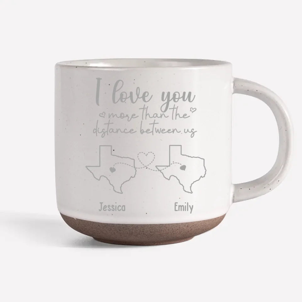 Toi et moi sommes toujours ensemble - Mug en poterie personnalisé Bestie - Cadeau pour meilleures amies, BFF, sœurs