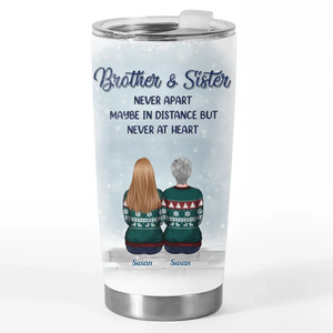 Noël, c'est retrouver sa famille ! Gobelet personnalisé pour la famille ! Cadeau de Noël pour les membres de la famille, les frères et sœurs.